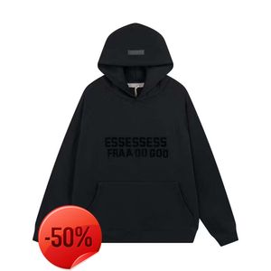 24ss esse männer rhude kapuzenpullover dunkle straße finger blitz graffiti handgezeichnete männer frauen mantel mode loses