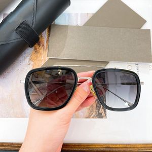 Gold Sunglasses Man Orijinal Uçuş 006 Moda İşini Sürüş High End Erkekler Güneş Gözlüğü Lüks Tasarım Klasik Popüler Kadın Gözlük Marka Logosu Şık Gözlükleri