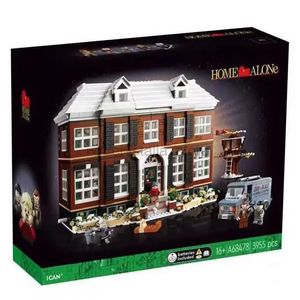 Blocks 3955 PCS Home Alone Compatible 21330 Model Building Blocks Brick Education Birthday Christmas Gifts Toys 240120