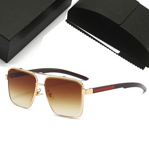 Herren-Sonnenbrille, Designer-Sonnenbrille für Herren, Metall-Sonnenbrille, neue Brillenmarke, Driving Shades-Brille, Vintage-Reise-Angel-Sonnenbrille, 22 mit Box