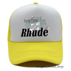 Ball Caps Man Patchwork Baseball Rhude Cap Mężczyzn Kobiety Haftowe Kolekcje Unisex Kolekcje Casual Truck Hat Regulble Rhude Hat 126QY0PE3N9