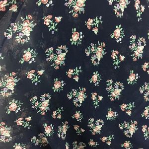 Fabryka odzieżowa S Sprzedaj jak ciastka Mały złamany kwiat nadrukowany georgette koszulka jedwabna szaliki