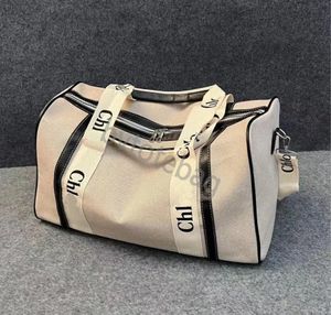 Män mode duffle påse stor kapacitet duk resedesigner väskor kvinnor bagage tote utomhus resor handväskor handväska chls väska 48*27*24 cm