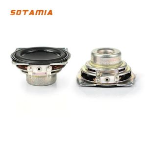 Lautsprecher SOTAMIA 2Pcs 1,5 Zoll 42MM Full Range Audio Lautsprecher 4 Ohm 5W 16 Core Bluetooth Lautsprecher PU Seite HIFI Lautsprecher DIY HM Harman