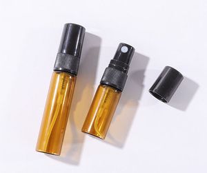 Ücretsiz gönderim 2400pcs/lot 2ml 3ml 5ml 10ml doldurulabilir koku parfüm atomizer cam parfüm sprey şişesi boş kozmetik kap