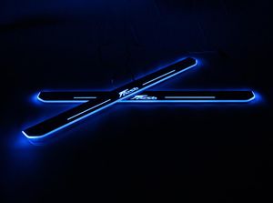 Moving LED Begrüßung Pedalauto -Abnutzungsplatte Pedal -Tür -Sill -Pfad Licht für Ford Fiesta 2009 20193156114