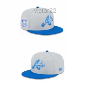 Kaliteli marka Braves Bir Mektup Beyzbol Kapakları Kemik Snapback Şapkaları Bahar Pamuk Kapağı Hip Hop Erkekler Kadınlar Yaz H5-8.16 C08G