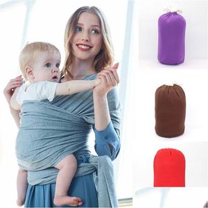 Transportadoras slings mochilas amamentação engrenagem sling bebê elástico envoltório portador infantil carrinhos Gallus crianças amamentação hipseat drop del dh0jh