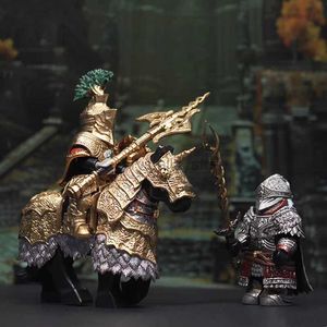 Blocks Hot Game Eldens Ring Tree Sentinel Vargram Raging Wolf Props Weapons for Mini Dolls Figurer Byggnadsblock Bricks Toys 240120