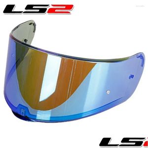 Kaski motocyklowe Tarcza kasku dla LS2 FF801 FF397 Professional Glass FF801FF397 Dostawa dostawa telefonu Motocykl Akcesoria OTGUJ