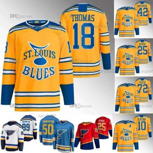 ''blues''robert Thomas 2023 Reverse Retro Jersey Kasperi Kapanen Brayden Schenn Kyrou David Perron Justin Binnington Pav 2630 1027