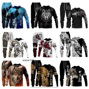 Erkek kapüşonlu tasarımcı kapüşonlu pantolonlar eritme kazak süveteri kurt kral kapşonlu kazak seti kayısı eşofman erkek tiger hoodie sokak tide hellstar hoodie sp5der hoodie