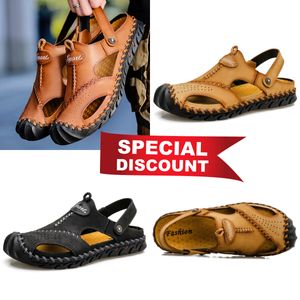 2024 homens mulheres chinelos moda chinelo de couro apartamentos sandálias verão mocassins bottoms sliders eur 38-48