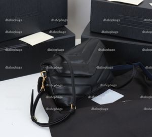 Роскошная сумка на плечо YSLtiys, брендовая дизайнерская кожаная сумка со швом, женская металлическая цепочка, черная раскладушка, сумки-мессенджеры на цепочке, размер 20*14*7 см