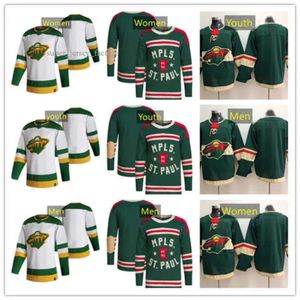 Minnesota Hockey Jerseys Wild 4 Jon Merrill 59 Andrej Sustr 29 Marc-Andre Fleury 32 Filip Gustavsson 26 Connor Dewar 14 Joel Eriksson EK 89 7958 4510 4510