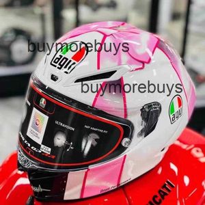 Tam Yüz Açık İtalyan Kask Karbon Fiber Agv Pista GP RR Rossi Devre Motosiklet Track Motosiklet Rider 2jkn