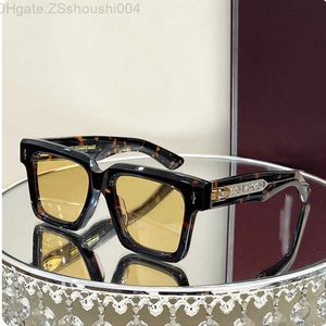 JACQUES MARIE MAG BELIZE Sonnenbrille für Damen, handgefertigt, klobiger Plattenrahmen, faltbare Brille, Luxus-Qualität, Designer-Sonnenbrille für Herren, Saccoche Trapstar E6X7