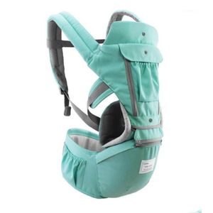 Transportörer slingrar ryggsäckar andningsbara ergonomiska barnbärare ryggsäck spädbarn hipsat sling framifrån mot känguru wrap 036 månader1711805 dhvcd