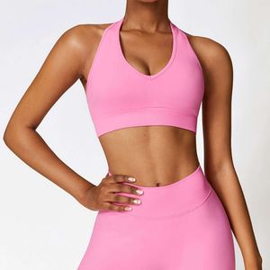 Lu Lu Align Lemon Sexy Women Push Up Fitness Yoga Bra Breathable Sports Bra Top Underwear Sport Tops For Women Running Vest Gym Wear