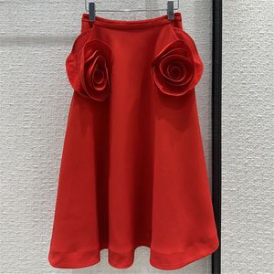 Women Fashion Skirt Dress Luxury Designer Elegant Midi Skirts Spring Summer Casual Daily Skirts