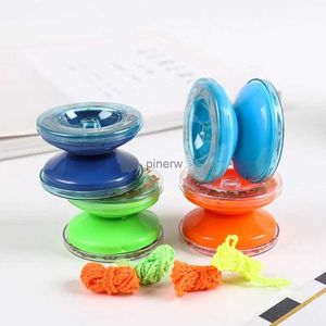 Yoyo 4,8 cm mini magi yo boll barn leksaker aktivitet center plast sträng boll stark lager axel klassisk yoyo barn leksak pojke gåva