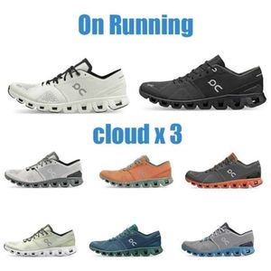 Alta qualità 2023 running X on 3 Scarpe casual uomo donna Sneakers Cloudnova Form scarpe lega nera grigio Aloe Storm Blue Sports