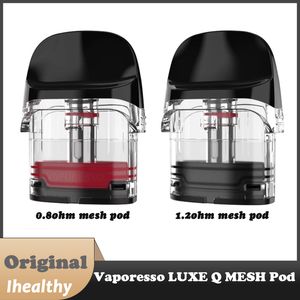 Vaporesso Luxe Q Pod 2ml Atomizer Cartridge med 0,8Hm/1,2hm spol passform för Luxe-Q-kit