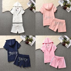 Women Cotton Sportswear Short Sleeved Shorts Sets Women's Summer Hooded Casual Tracksuit Set