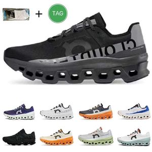 ON 2023 Women Running Shoes mens sneakers clouds x 3 Cloudmonster Federer workout and cross trainning shoe white violet mens womof white shoes tns