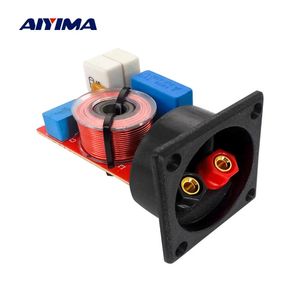 Hoparlörler Aiyima 2pcs Hoparlör 2 Yol Ses Frekans Bölücü Treable Bas Hoparlör Crossover Filtreleri DIY 80W HIFI Stereo Ev Sineması