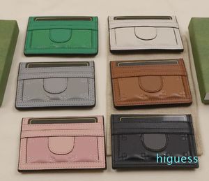 2024 neue Karteninhaber Damen Designer Kartenhalter Porte Carte Wallet Damen Kreditpass Damenmode Karteninhaber Klassisch