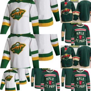 Minnesota Hockey Trikots Wild 21 Brandon Duhaime 46 Jared Spurgeon 38 Ryan Hartman 58 Mason Shaw 18 Jor Dan Greenway 80 Pavel Novak 57 Dakot 47 6133