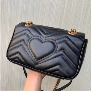 Top Quality Designers Women Shoulder bag Gold Chain Bag Cross body Purse Messenger Bags clutch wallet lady totes black 70% off outlet online sale