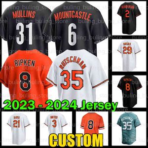 Cal Ripken Jr. Jersey Adley Rutschman Baseball Orioles Ryan Mountcastle City Connect Cedric Mullins Gunnar Henderson Baltimores Jorge Mateo Austin Hays Ramon Urias