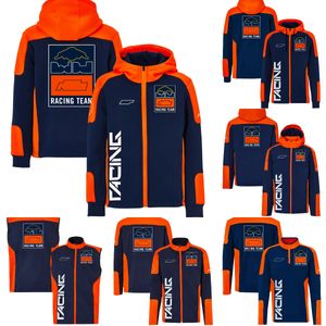 Moto Racing Team Full Zipper Jacket Motocross Rider Hoodie Jacket Spring and Autumn Fashion Windproof Casual Sweatshirt Men's Jacket