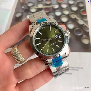 Orologio da uomo da lavoro di dimensioni 40 mm, tre punti, orologi di lusso con calendario, cinturino in acciaio, orologio da polso al quarzo di marca di lusso superiore per uomo, data di alta qualità, solo regalo da uomo Lgi4