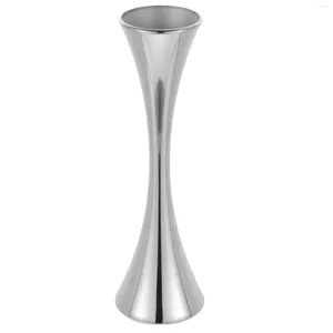 Vasen Desktop Edelstahl Vase Home Wohnzimmer Dekoration Hochzeit Herzstück Anordnung Tischplatte dekorativ