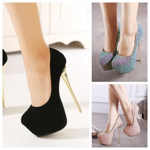 embellishes ankle strap sandals high-heeled stiletto womens shoes party shoes open-toed luxury designer factory 14cm/16cm platform 5cm