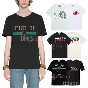 Designer dos homens T GGity camisa coelho urso padrão impresso tee feminino tendência de verão casual de manga curta solta camiseta moda tops em torno do pescoço tshirt m7W0 #