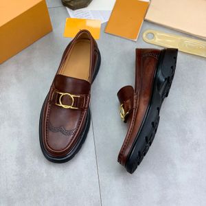 High Quality Mens Genuine Leather Designer Dress Shoes Gentle Men Brand Official Flats Casual Comfort Breath Loafers Big Size 6.5-12 1.19 04