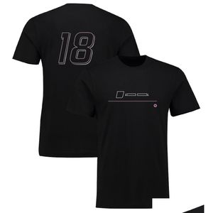 Abbigliamento da motociclista Tuta da corsa F1 Moda uomo e donna T-shirt girocollo girocollo T-shirt da squadra per il tempo libero Appassionati di sport Consegna a domicilio Automobi Otkmv