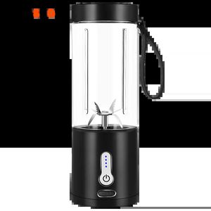 Taşınabilir Elektrik Strakörü Smoothie Blender USB Şarj Edilebilir Gıda İşleyicisi Meyve Karıştırıcı Makinesi Mini Meyve Sesi Blender Cup 530ml 240118