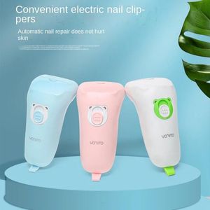 Behandlingar Electric Nail Clipper Finger Manicure Maker Baby Automatisk nagel Clipper Baby Nail Grinder USB Laddningsbara barnvårdsprodukter