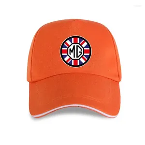 Ball Caps MG Union Jack Logo Safety Fast British Sport Racing Car Black Baseball Cap S M L- 3XL