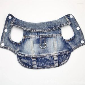 Cão vestuário b25dog jeans jaqueta legal filhote de cachorro denim camisas para pequenos cães médios gatos lapela arnês coletes lavados roupas de design de risco