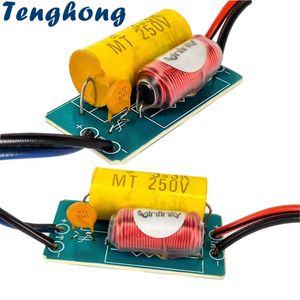 Zubehör Tenghong 2pcs Pure Audio Treble Lautsprecher Crossover 40W 4/6OHM Auto Hochtöner geändert 1 Streckenfilter Frequenzteiler DIY