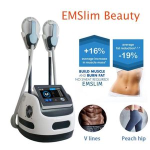 Inne rzeźbienie ciała odchudzanie 2 aplikatory Emslim Beauty Maszyna do usuwania tłuszczu Mięsień Zwiększ Hi-ems Burn Fat Device