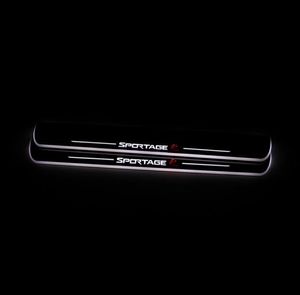 Moving LED Welcome Pedal Car Scuff Plate Pedal Door Sill Pathway Light For Kia Sportage 2010 20189220544