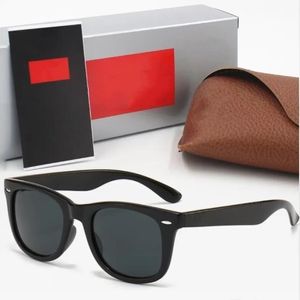 Männer klassische Marke Retro Frauen Sonnenbrille Luxus Designer Brillen Metallrahmen Designer Sonnenbrille Frau Raybans Strahlen Verbote mit Originalverpackung 2140