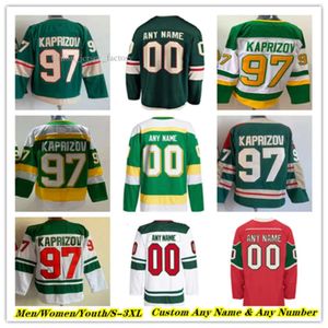 Minnesota Hockey Jersey Kirill Kaprizov Mats Zuccarello Ryan Hartman Marc-andre Fleury Marca Duhaime Joel Erikss Ek Matt Boldy Pat Maro WILDS Jake 7599